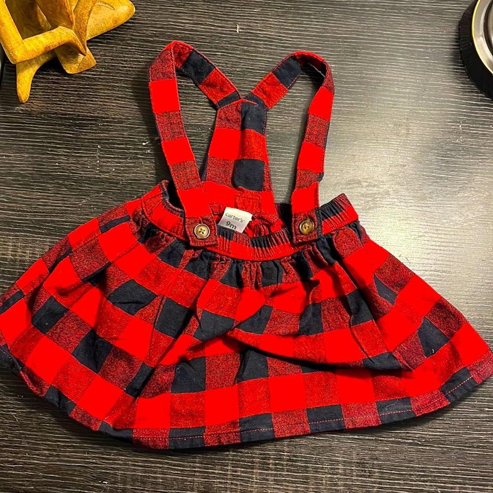 Plaid Carters skirt